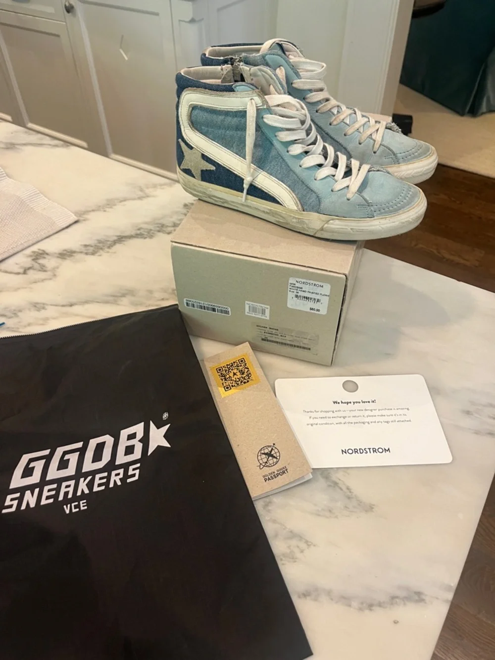 Authentic Golden Goose Sneakers size 36- VERY RARE- Nordstrom exclusive Pair! - Picture 12 of 12